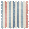 Emily Bond Cornish Stripe, Blue Multi - Roller Blind